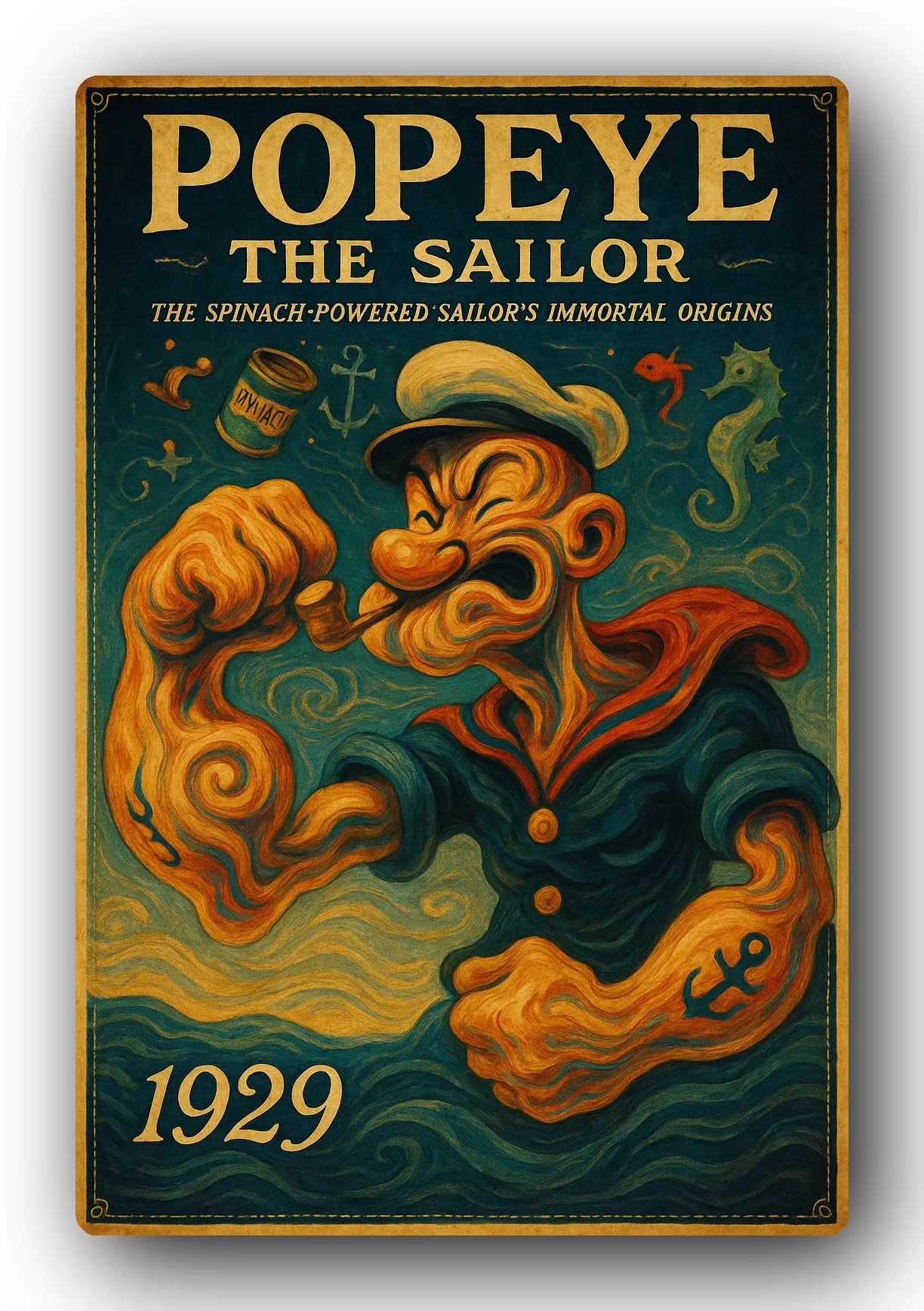 Popeye 1929 Art Trading Card POP-90