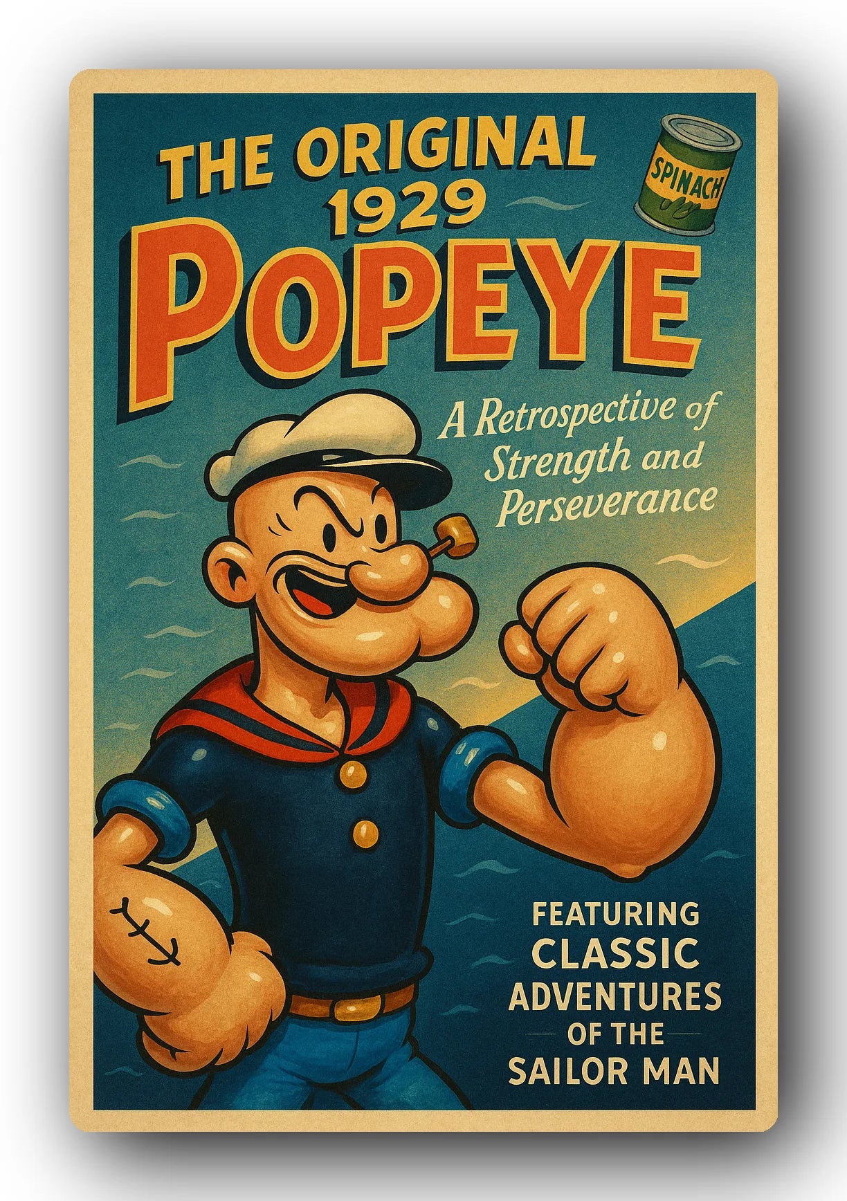 Popeye 1929 Art Trading Card POP-95