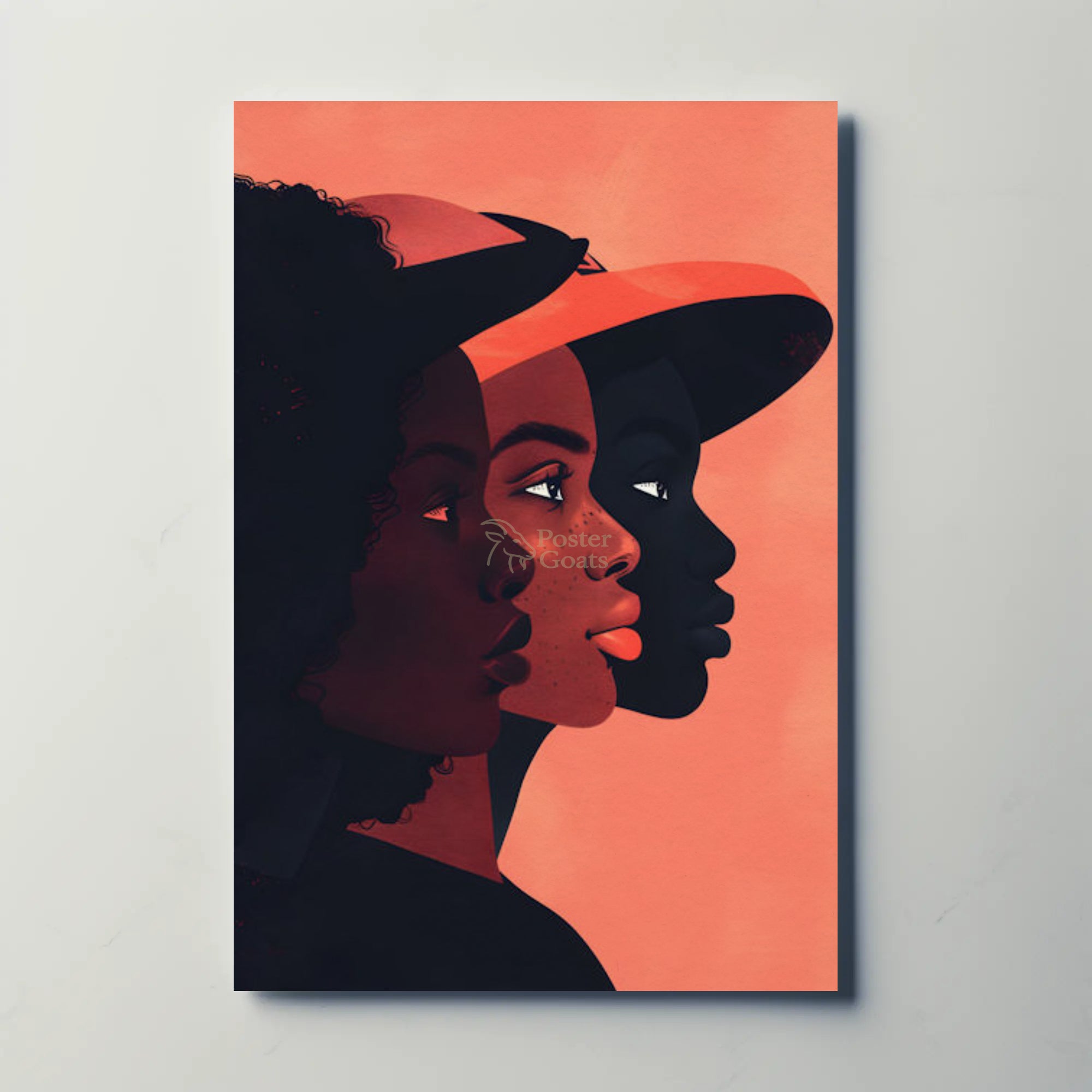 Warriors of African Heritage Cultural Art Poster