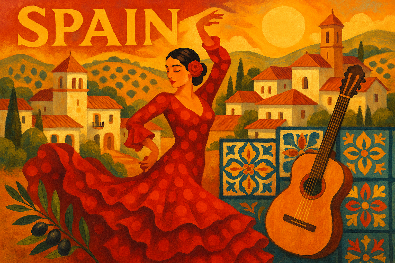 Spain PosterGoat