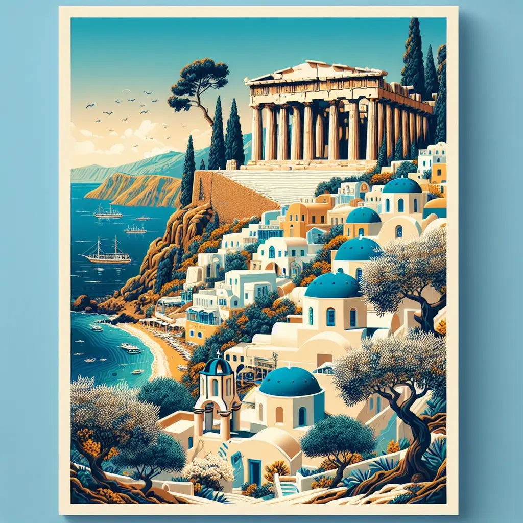 Greece PosterGoat