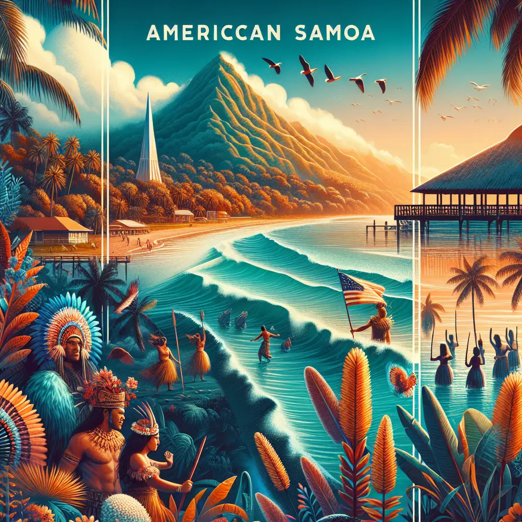 American-Samoa PosterGoat