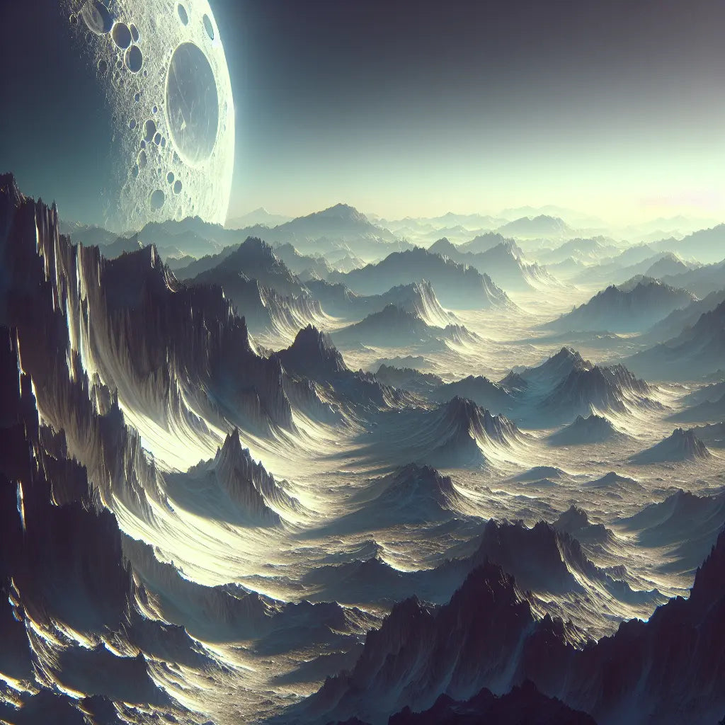 Moon-Landscape PosterGoat