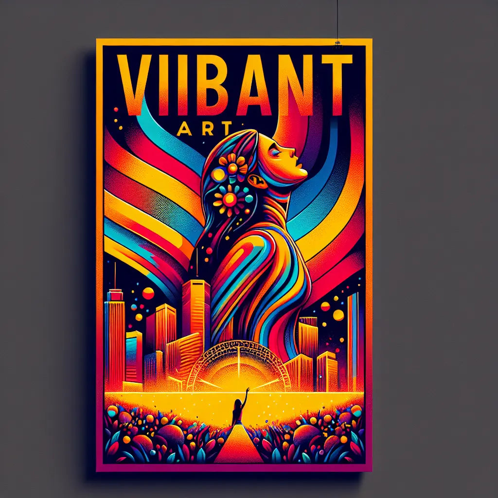 Vibrant-Art PosterGoat