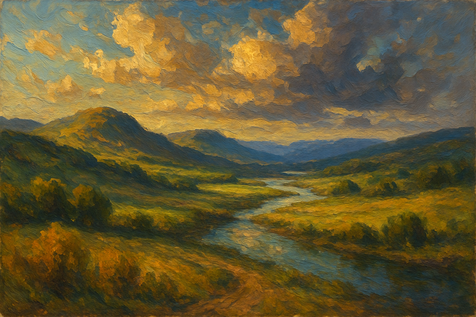 Oil Painting Style