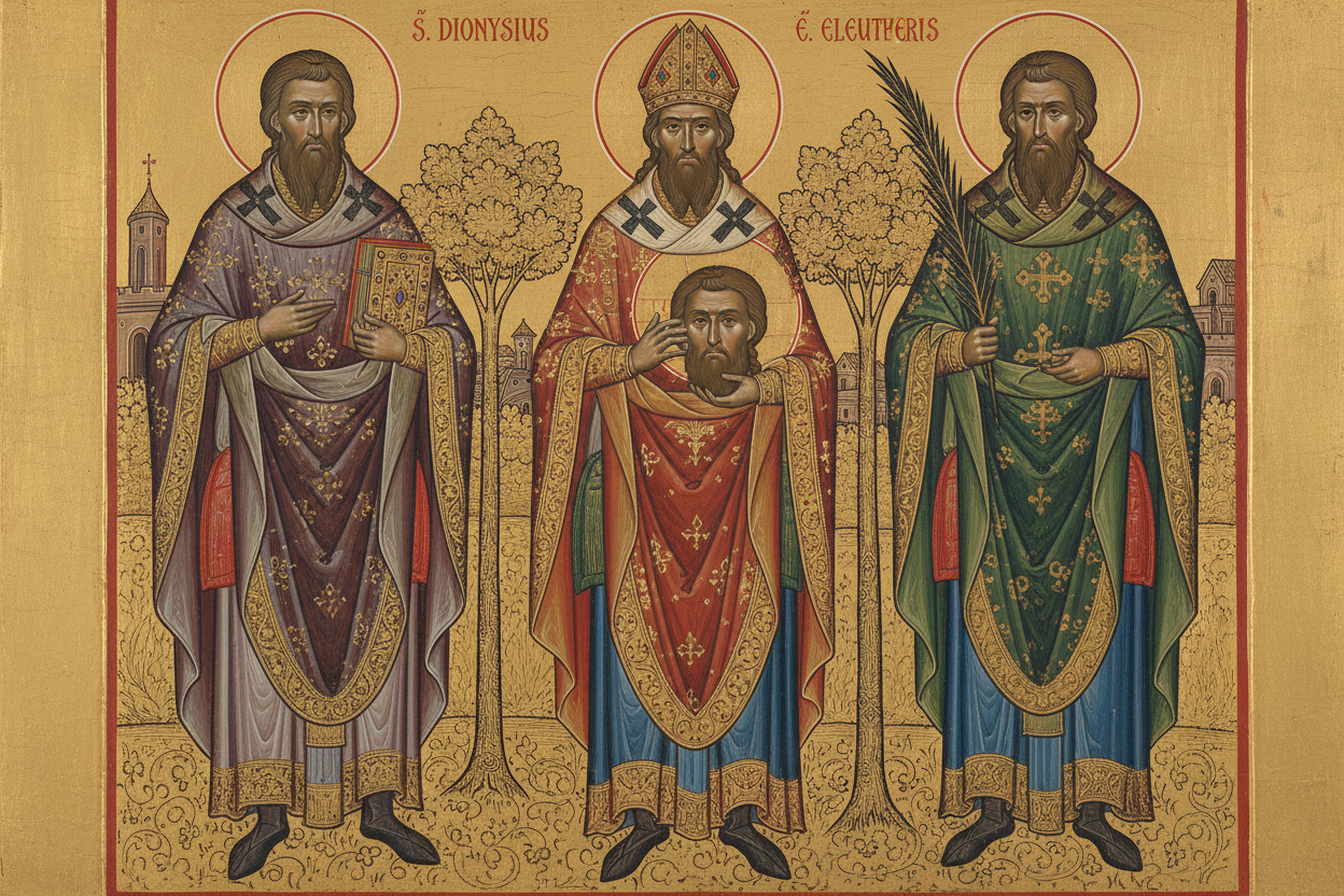 Sts. Denis, Rusticus, And Eleutherius