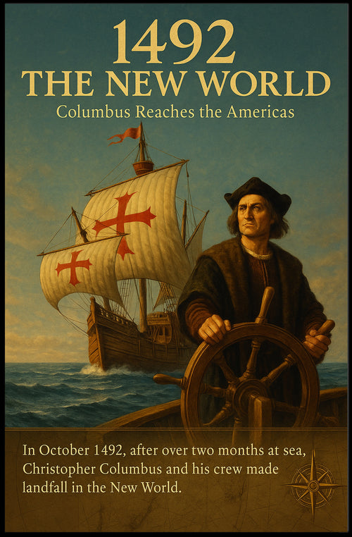 1492 The New World Poster PosterGoat