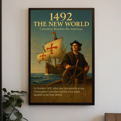 1492 The New World Poster PosterGoat