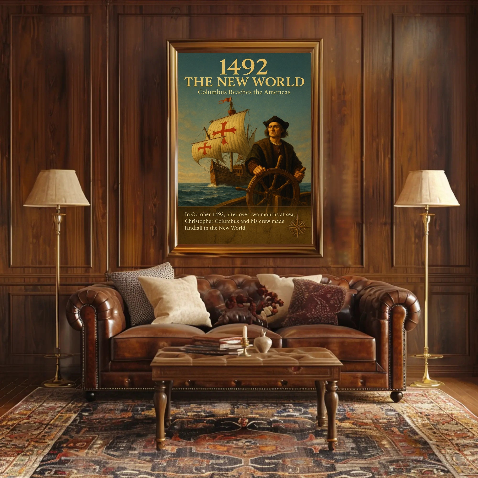 1492 The New World Poster PosterGoat