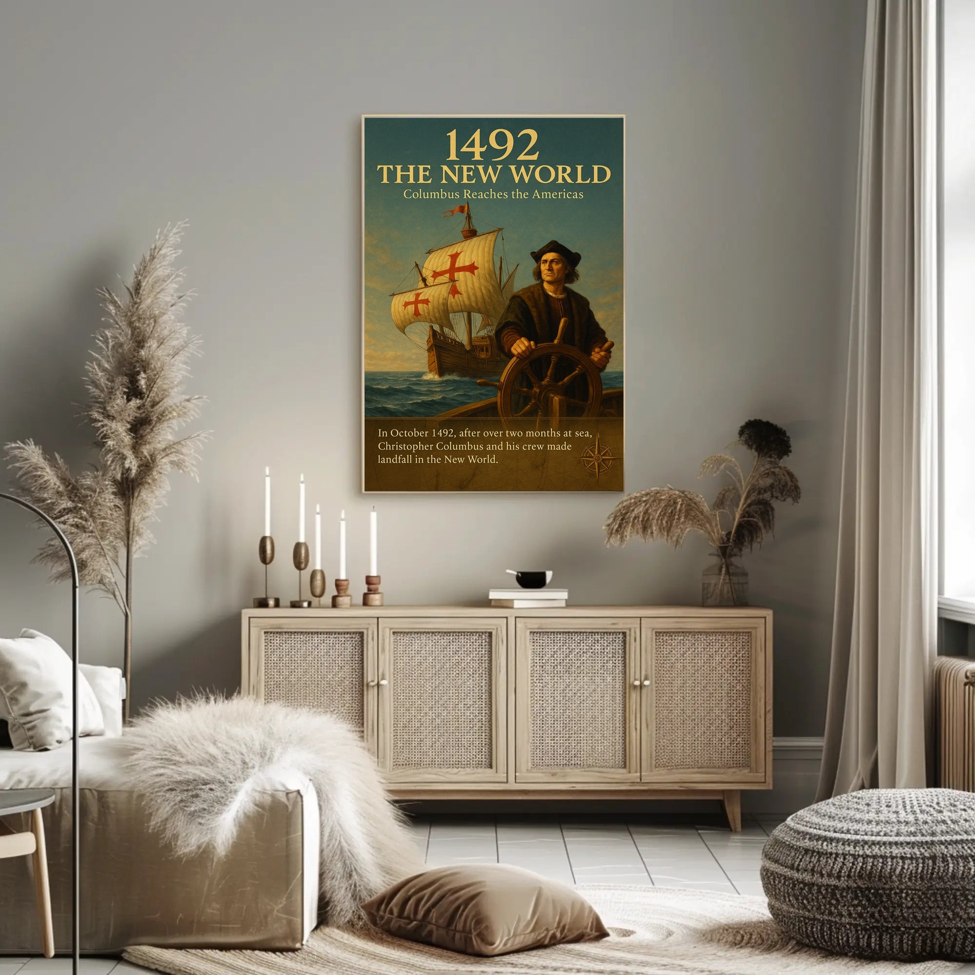 1492 The New World Poster PosterGoat