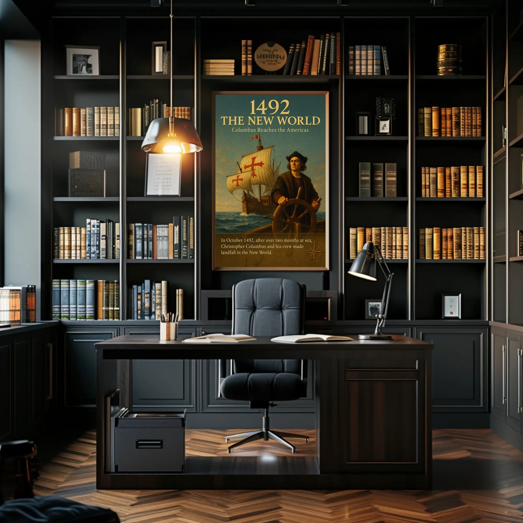 1492 The New World Poster PosterGoat
