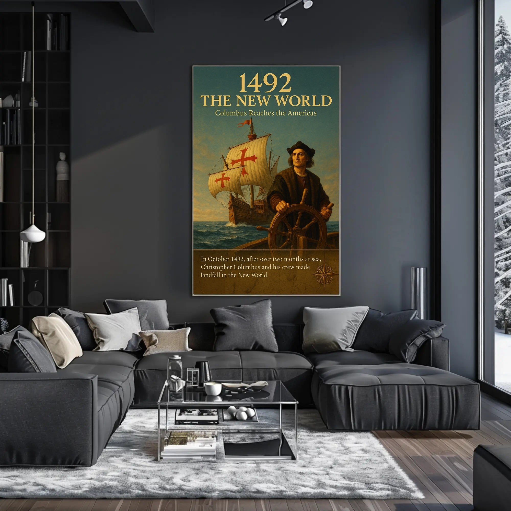 1492 The New World Poster PosterGoat