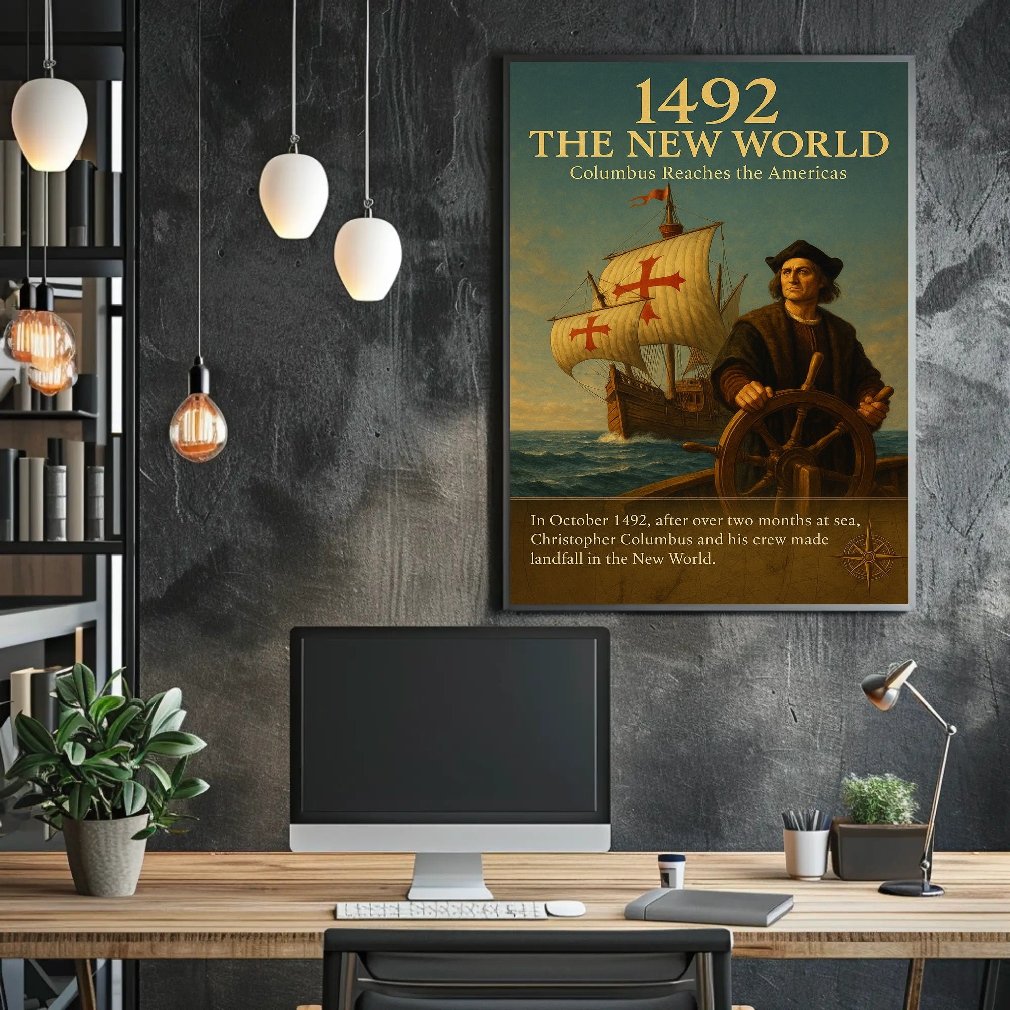 1492 The New World Poster PosterGoat