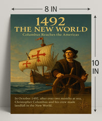 1492 The New World Poster PosterGoat