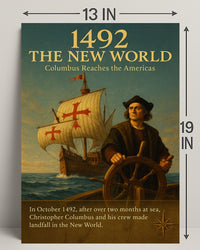 1492 The New World Poster PosterGoat