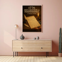 1776 Declaration of Independence Poster Print PosterGoat