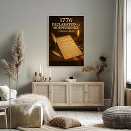 1776 Declaration of Independence Poster Print PosterGoat