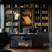 1776 Declaration of Independence Poster Print PosterGoat