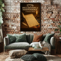 1776 Declaration of Independence Poster Print PosterGoat