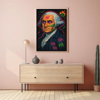 18th Century Neo Psychedelic Pop Art Poster Chaos PosterGoat
