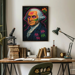 18th Century Neo Psychedelic Pop Art Poster Chaos PosterGoat