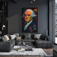 18th Century Neo Psychedelic Pop Art Poster Chaos PosterGoat