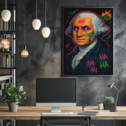 18th Century Neo Psychedelic Pop Art Poster Chaos PosterGoat