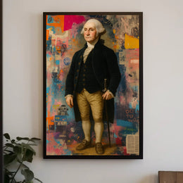 18th Century Sci-Fi Poster With Futuristic Vibes Wall Art PosterGoat