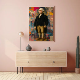 18th Century Sci-Fi Poster With Futuristic Vibes Wall Art PosterGoat