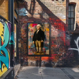 18th Century Sci-Fi Poster With Futuristic Vibes Wall Art PosterGoat