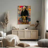 18th Century Sci-Fi Poster With Futuristic Vibes Wall Art PosterGoat