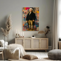 18th Century Sci-Fi Poster With Futuristic Vibes Wall Art PosterGoat