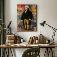 18th Century Sci-Fi Poster With Futuristic Vibes Wall Art PosterGoat