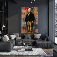18th Century Sci-Fi Poster With Futuristic Vibes Wall Art PosterGoat