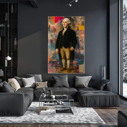 18th Century Sci-Fi Poster With Futuristic Vibes Wall Art PosterGoat