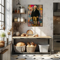 18th Century Sci-Fi Poster With Futuristic Vibes Wall Art PosterGoat