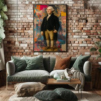 18th Century Sci-Fi Poster With Futuristic Vibes Wall Art PosterGoat