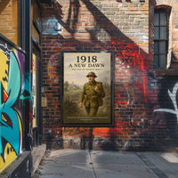 1918 A New Dawn Wall Art Print Inspired by History PosterGoat