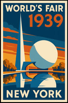 1939 New York World's Fair Retro Travel Poster Art PosterGoat