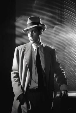 1940s Film Noir Vintage Art Poster Wall Decor PosterGoat