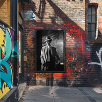 1940s Film Noir Vintage Art Poster Wall Decor PosterGoat