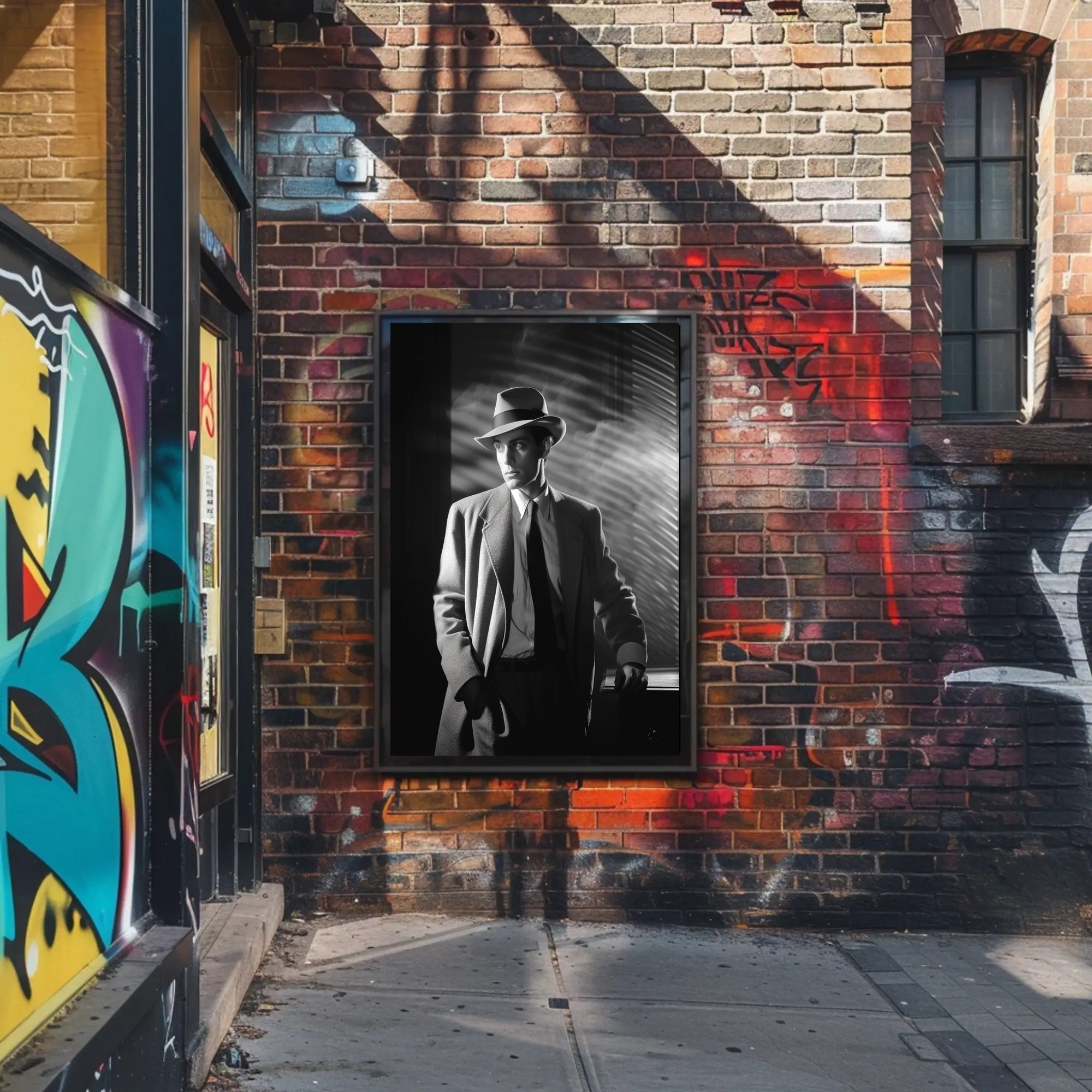 1940s Film Noir Vintage Art Poster Wall Decor PosterGoat