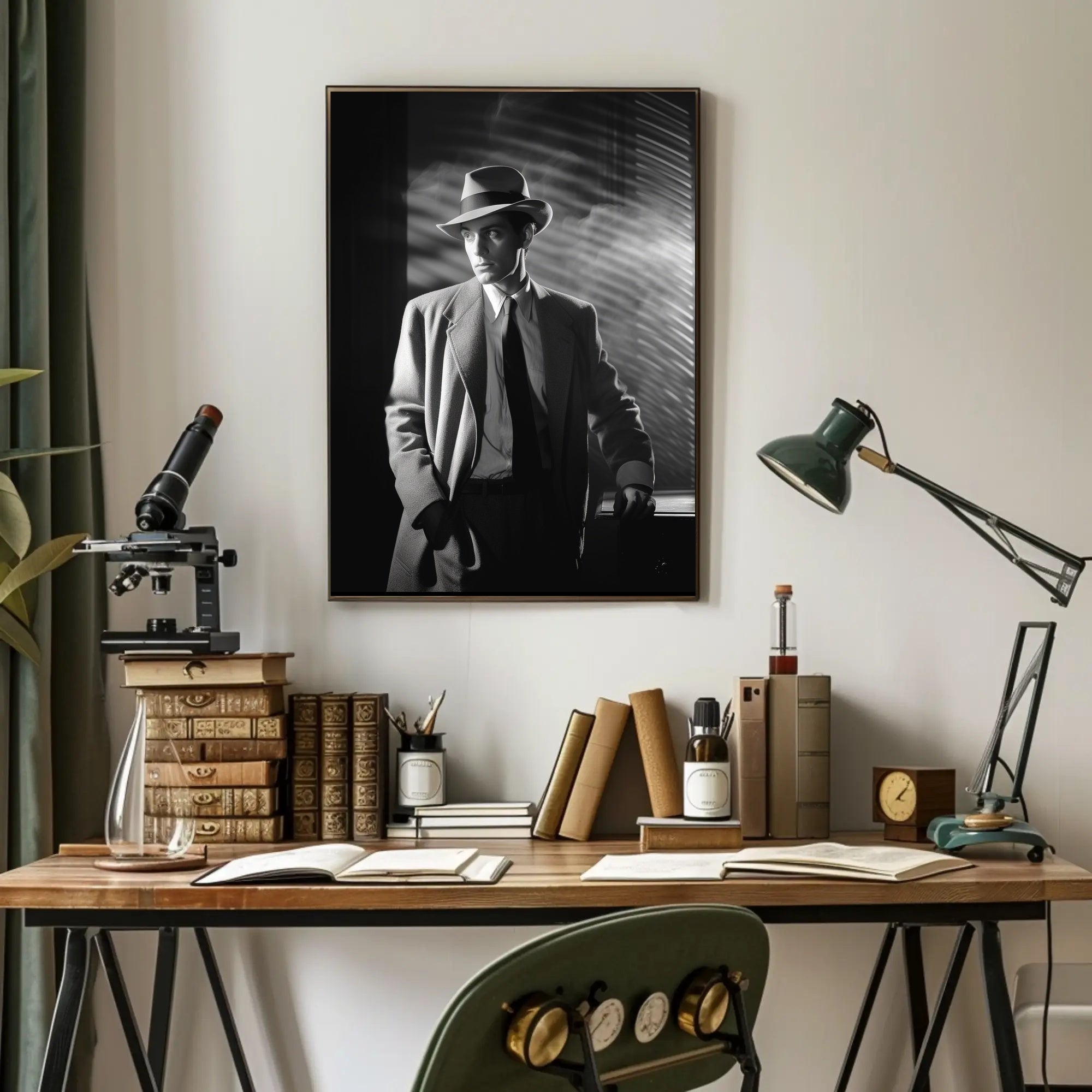 1940s Film Noir Vintage Art Poster Wall Decor PosterGoat