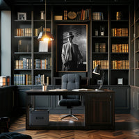 1940s Film Noir Vintage Art Poster Wall Decor PosterGoat