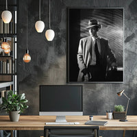 1940s Film Noir Vintage Art Poster Wall Decor PosterGoat