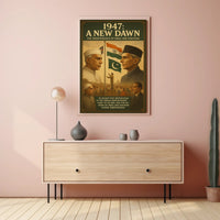 1947 A New Dawn Historical Wall Art Print PosterGoat