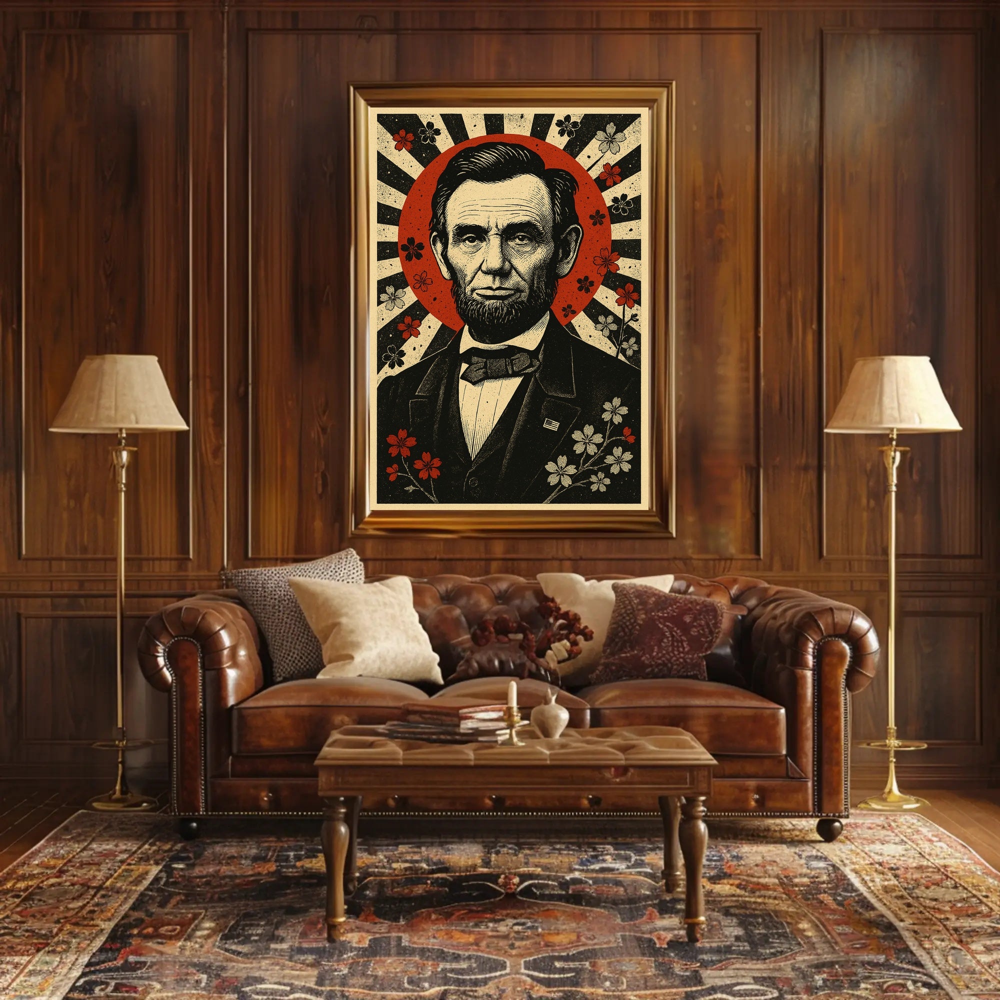 19th Century Vintage Political Propaganda Poster Art PosterGoat