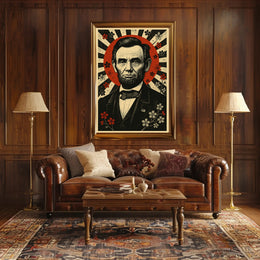 19th Century Vintage Political Propaganda Poster Art PosterGoat