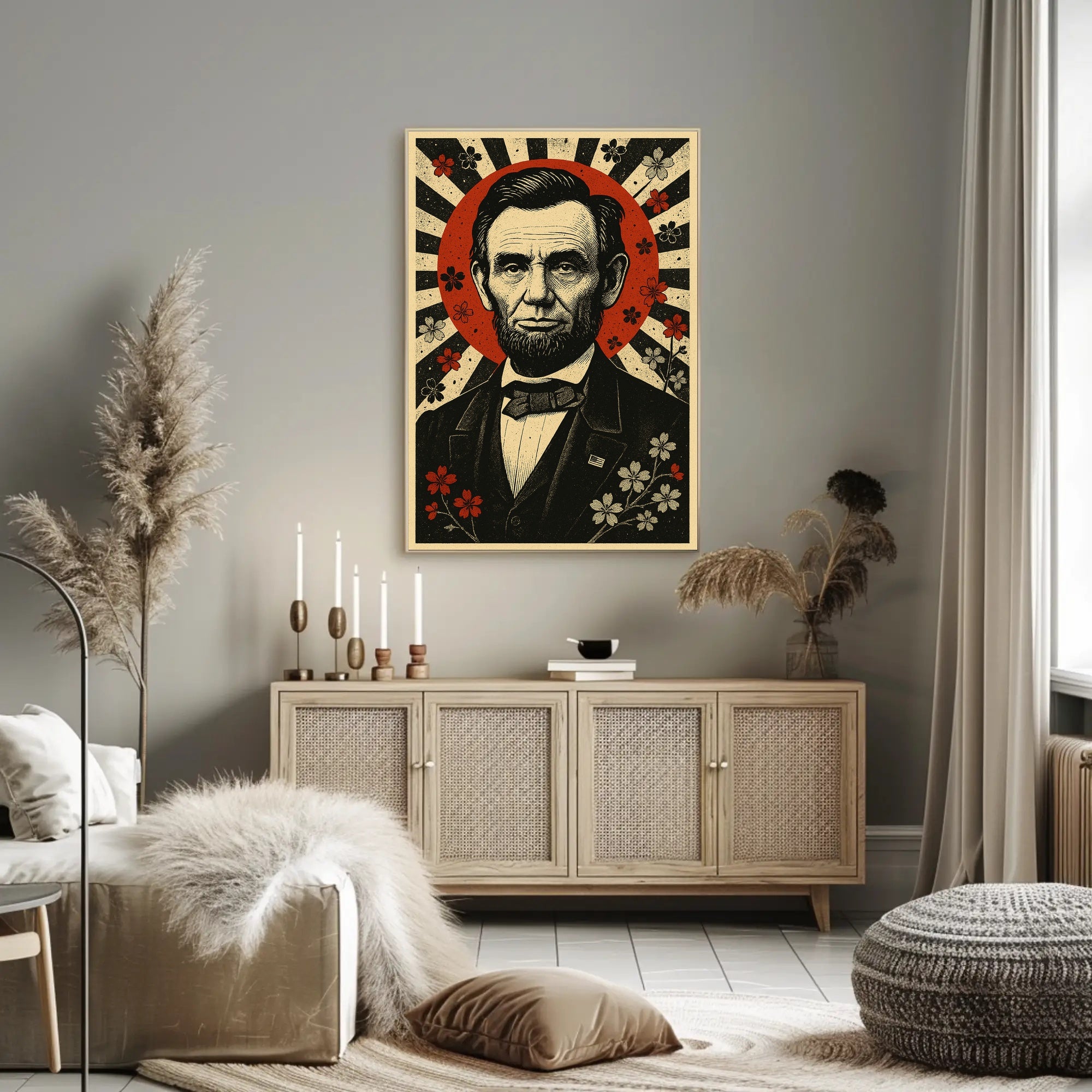 19th Century Vintage Political Propaganda Poster Art PosterGoat