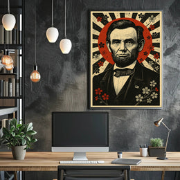 19th Century Vintage Political Propaganda Poster Art PosterGoat